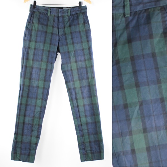 Club Monaco Other - Club Monaco Davis Slim Men Dress Pants Plaid 28x32